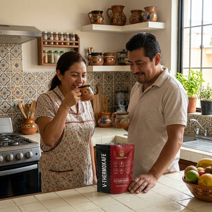 V-Thermokafe Café Negro Gourmet con L-Carnitina y Guaraná